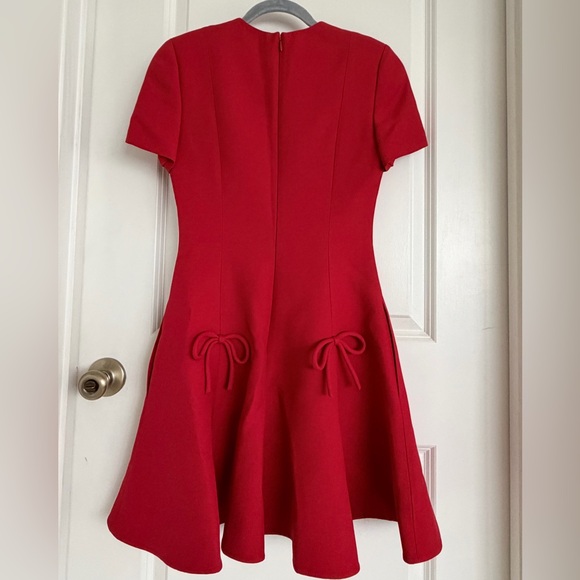 Valentino Red Bow Dress - Picture 2 of 8
